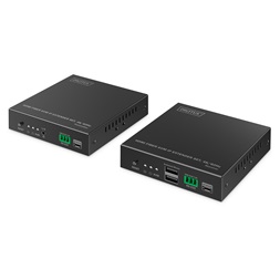 DIGITUS DS-55348 HDMI 4K UHD 60Hz KVM IP 40km/300m optikai extender szett