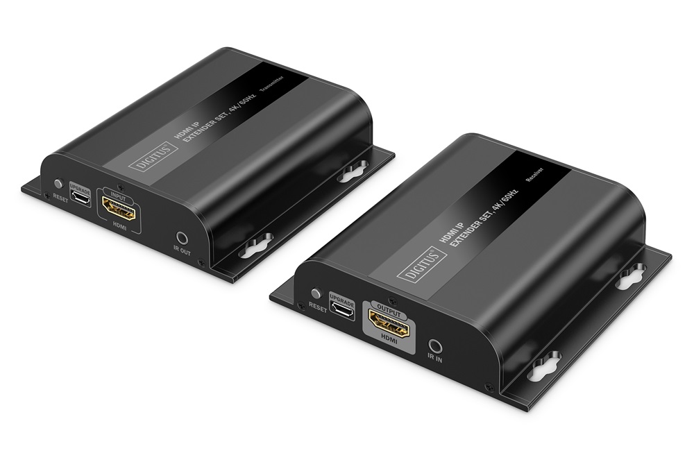 DIGITUS DS-55351 HDMI 4K UHD 60Hz Cat.6 IP 200m extender szett