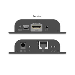 DIGITUS DS-55352 HDMI 4K UHD 60Hz Cat.6 IP 200m extender vevőegység