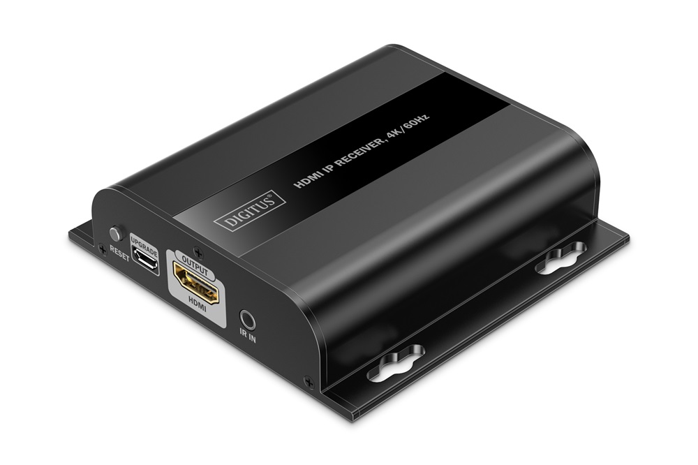 DIGITUS DS-55352 HDMI 4K UHD 60Hz Cat.6 IP 200m extender vevőegység