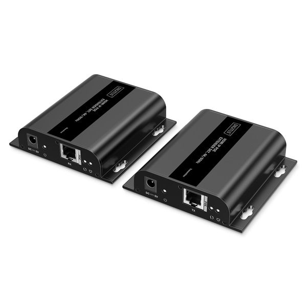 DIGITUS DS-55353 HDMI 4K UHD 60Hz Cat.6 IP 200m PoE extender szett