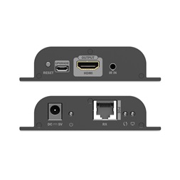 DIGITUS DS-55354 HDMI 4K UHD 60Hz Cat.6 IP 200m PoE extender vevőegység