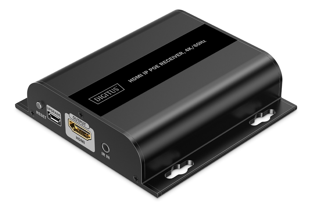 DIGITUS DS-55354 HDMI 4K UHD 60Hz Cat.6 IP 200m PoE extender vevőegység