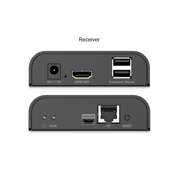 DIGITUS DS-55355 HDMI 4K UHD 60Hz Cat.6 KVM IP 200m extender szett
