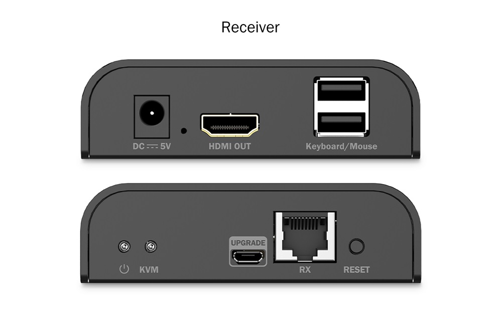 DIGITUS DS-55355 HDMI 4K UHD 60Hz Cat.6 KVM IP 200m extender szett