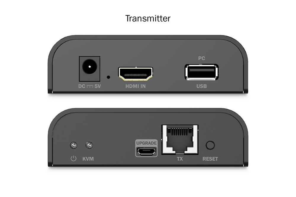 DIGITUS DS-55355 HDMI 4K UHD 60Hz Cat.6 KVM IP 200m extender szett