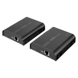 DIGITUS DS-55355 HDMI 4K UHD 60Hz Cat.6 KVM IP 200m extender szett
