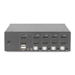 DIGITUS DS-12882 UHD 4K 60Hz 4 port Dual Display Displayport KVM Switch