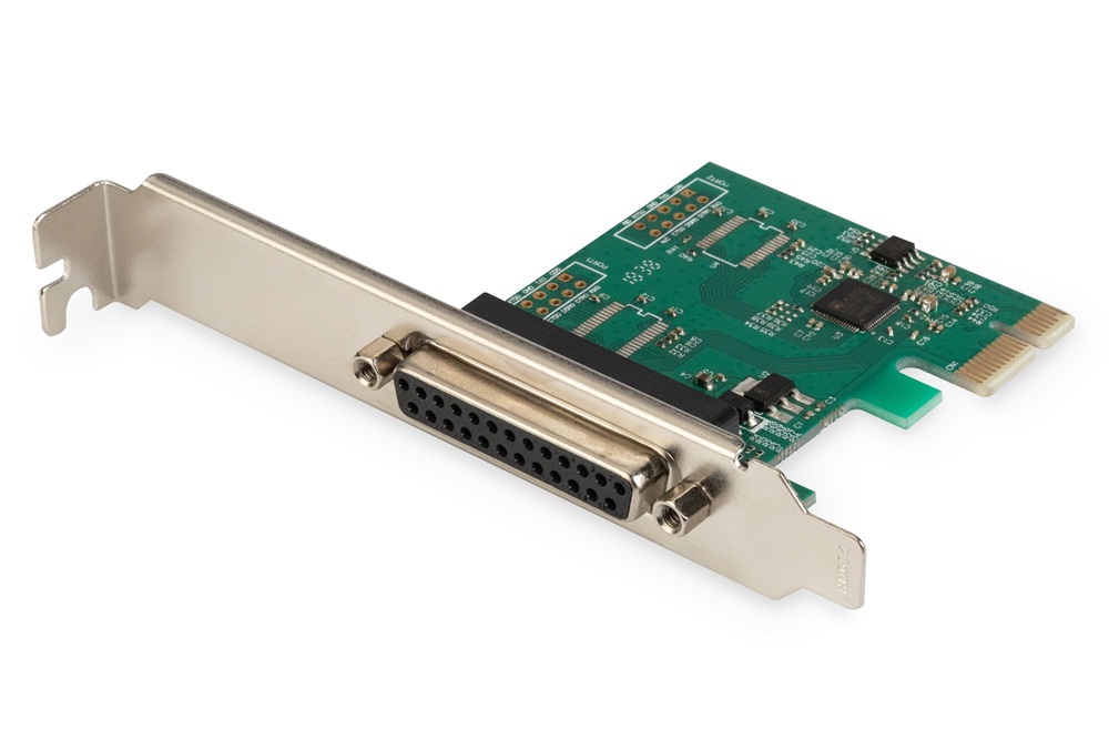 DIGITUS DS-30020-1 1 port párhuzamos DB25 PCIe hálózati kártya
