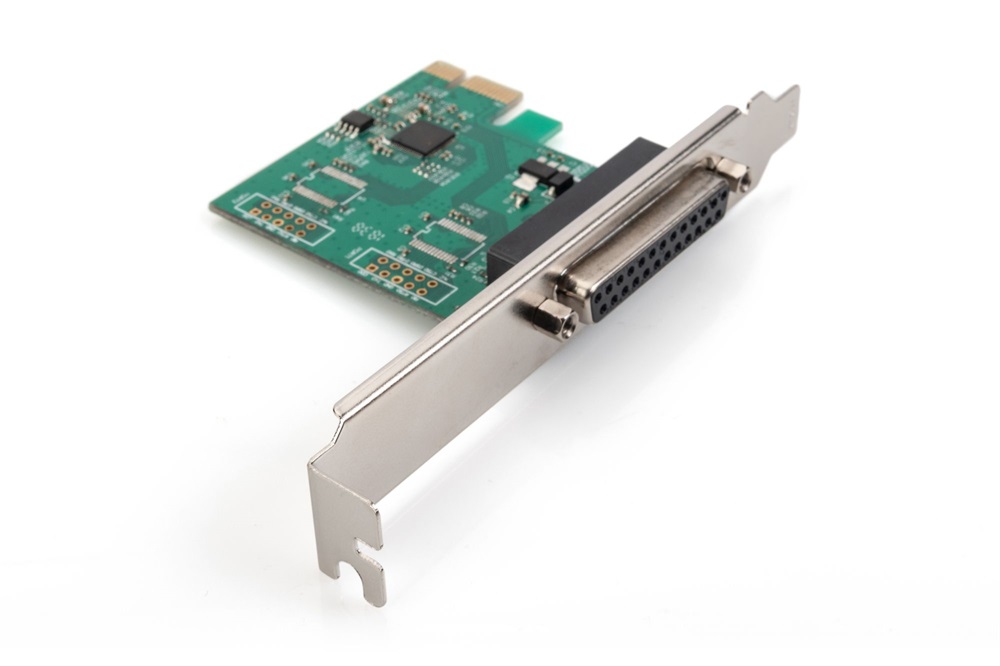 DIGITUS DS-30020-1 1 port párhuzamos DB25 PCIe hálózati kártya