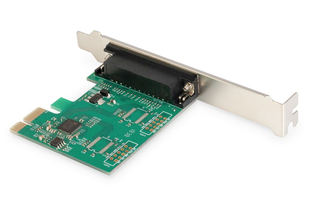 DIGITUS DS-30020-1 1 port párhuzamos DB25 PCIe hálózati kártya
