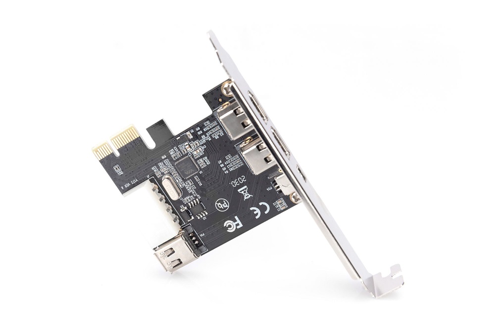 DIGITUS DS-30201-5 3+1 port Firewire PCIe hálózati kártya