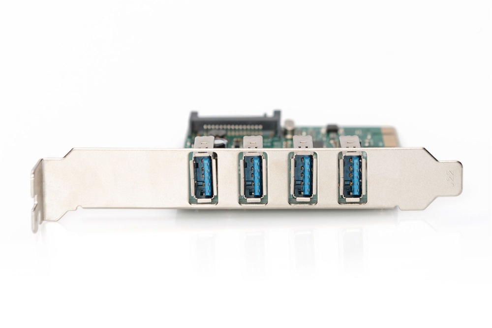 DIGITUS DS-30221-1 4 Port USB 3.0 PCIe hálózati kártya