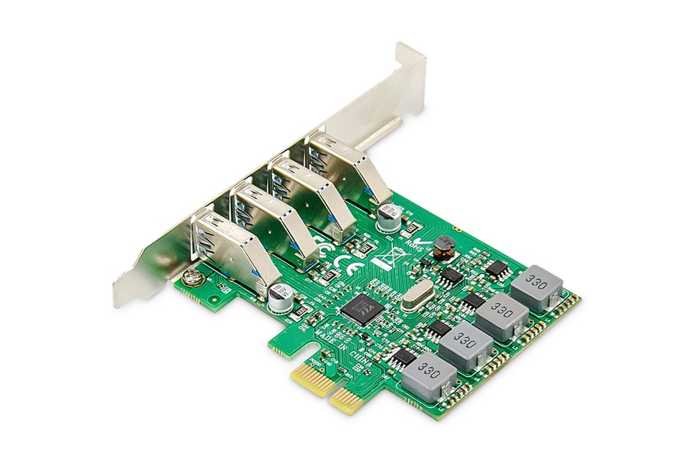 DIGITUS DS-30226 4 port USB 3.0 PCI Express bővítőkártya