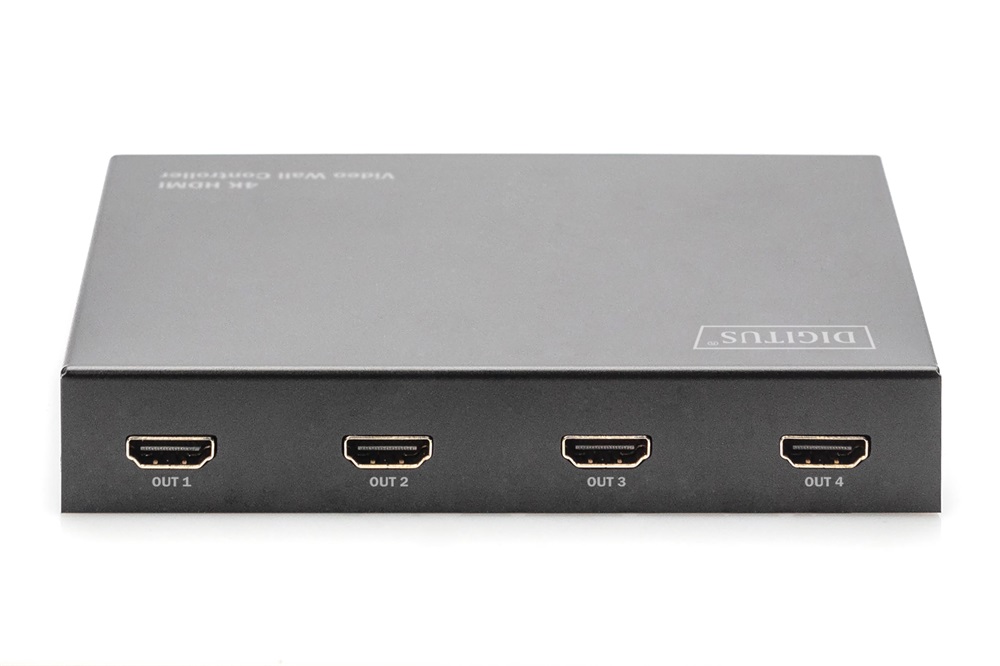 DIGITUS DS-43309 HDMI 2x2 videofal vezérlő fekete 4K/60Hz (4:4:4)