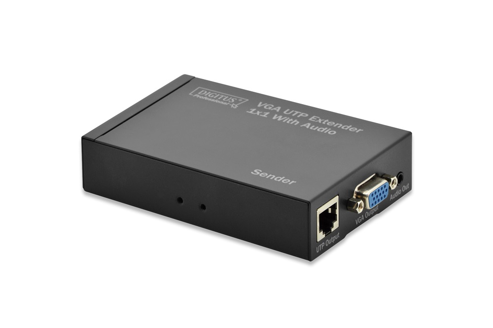 DIGITUS DS-53400 audió/videó jeltovábbító (AV adó és vevőegység)