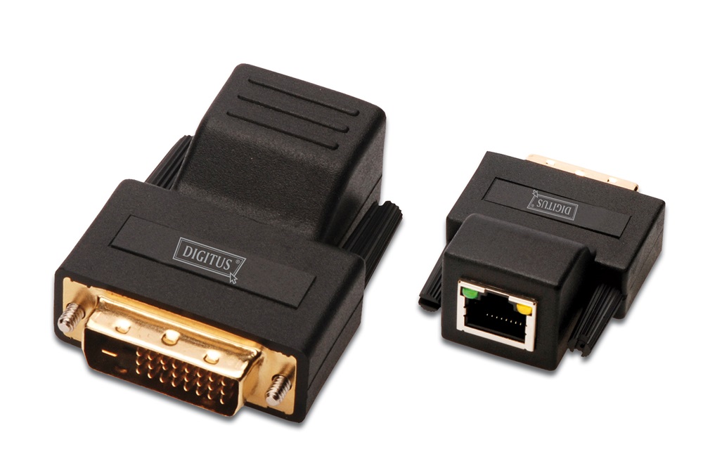 DIGITUS DS-54101 DVI Cat.5 / Cat.6 extender 70m 1920X1200@60Hz