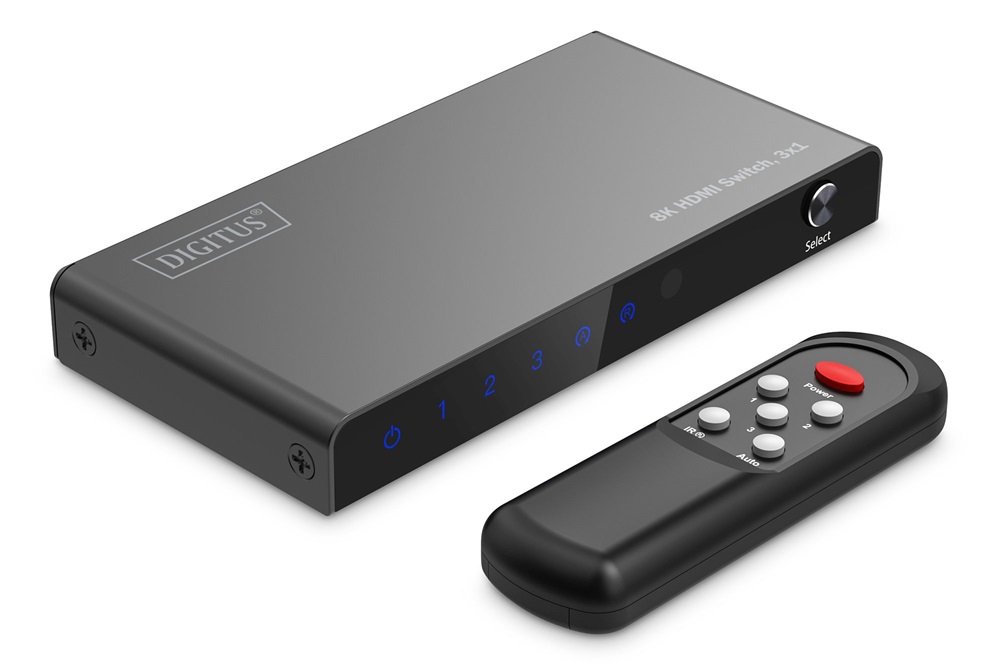 DIGITUS DS-55333 HDMI 8K 60Hz 3x1 Switch