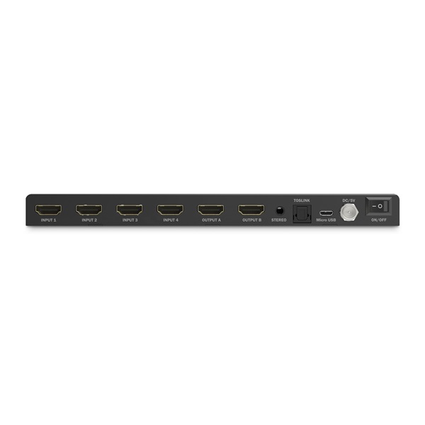 DIGITUS DS-55345 HDMI 4K 30Hz 4x2 Matrix Switch /Multi Viewer