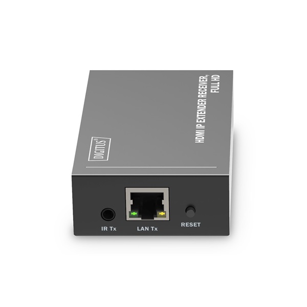 DIGITUS DS-55518 HDMI IP Full HD 60Hz Cat.6/Cat.6A/Cat.7/Cat.8 120m extender bővítő vevőegység