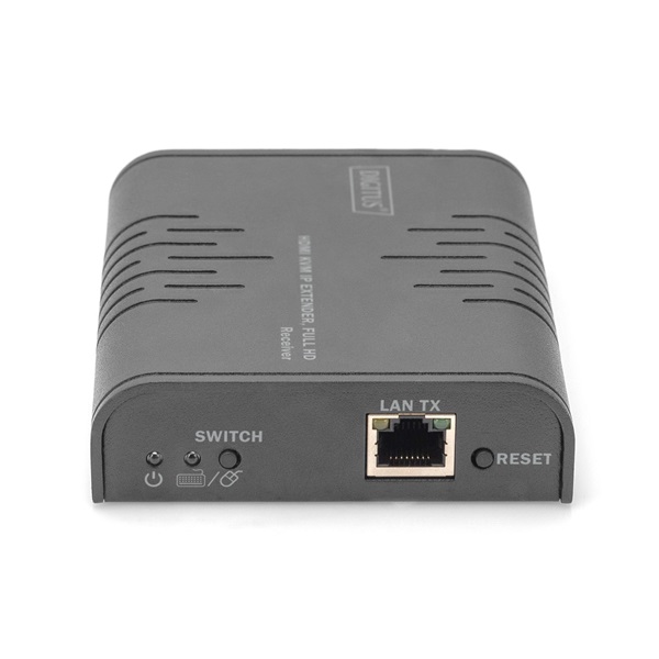 DIGITUS DS-55530 HDMI KVM IP Full HD 60Hz Cat.5e 120m extender bővítő vevőegység