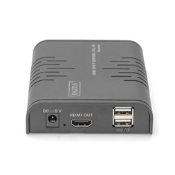 DIGITUS DS-55530 HDMI KVM IP Full HD 60Hz Cat.5e 120m extender bővítő vevőegység