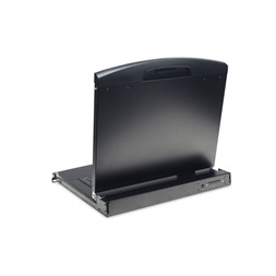 DIGITUS DS-72220-1UK 1U 17" 1xVGA HD LCD moduláris KVM konzol Angol billentyűzettel touchpaddal
