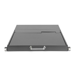 DIGITUS DS-72220-2UK 1U 17" 8xVGA HD LCD moduláris KVM konzol Angol billentyűzettel touchpaddal