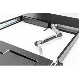 DIGITUS DS-72220-2UK 1U 17" 8xVGA HD LCD moduláris KVM konzol Angol billentyűzettel touchpaddal