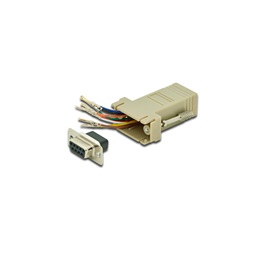 DIGITUS D-Sub9/F RJ45 RS-232 moduláris Adapter