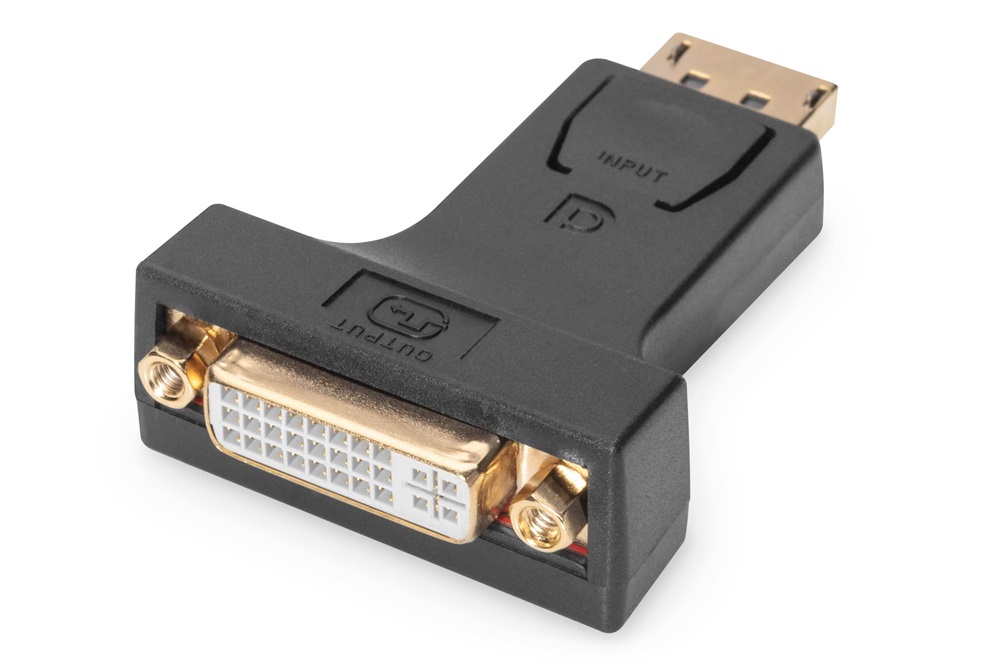 DIGITUS Full HD 1.2 DisplayPort - DVI-I Adapter