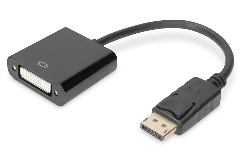 DIGITUS Full HD 60Hz 1.1a DisplayPort - DVI-I Adapter 0,15m