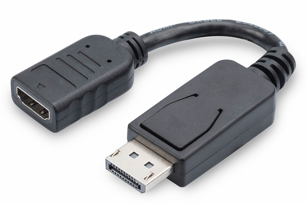 DIGITUS Full HD 60Hz 1.1a DisplayPort - HDMI type A Adapter 0,15m