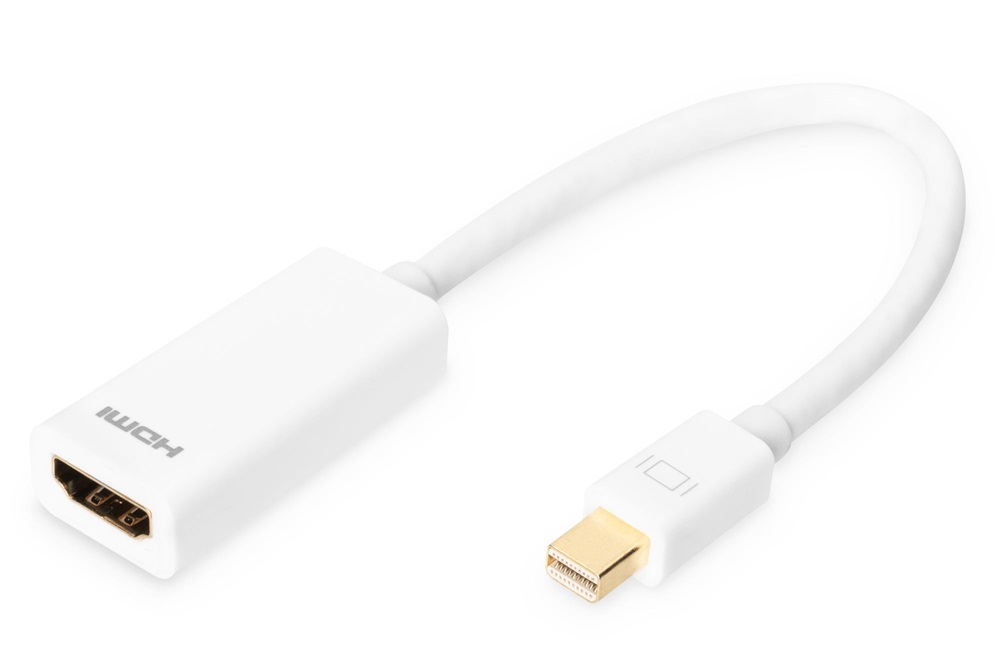 DIGITUS Full HD 60Hz 1.1a mini DisplayPort - HDMI type A Adapter 0,15m