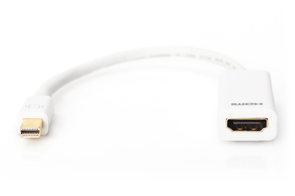 DIGITUS Full HD 60Hz 1.1a mini DisplayPort - HDMI type A Adapter 0,15m