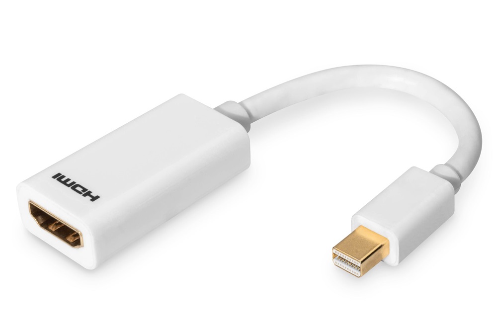 DIGITUS Full HD 60Hz 1.1a mini DisplayPort - HDMI type A Adapter 0,15m