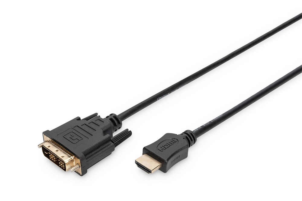 DIGITUS Full HD 60Hz DVI-D - HDMI type A kábel 2m