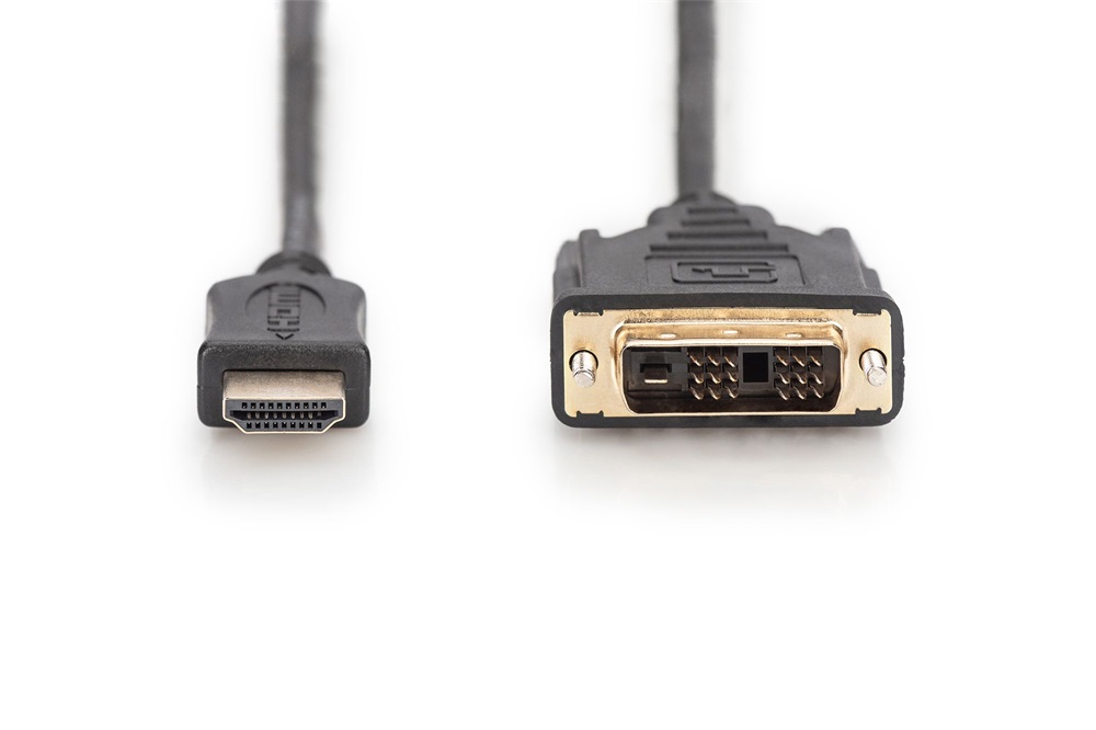 DIGITUS Full HD 60Hz DVI-D - HDMI type A kábel 2m
