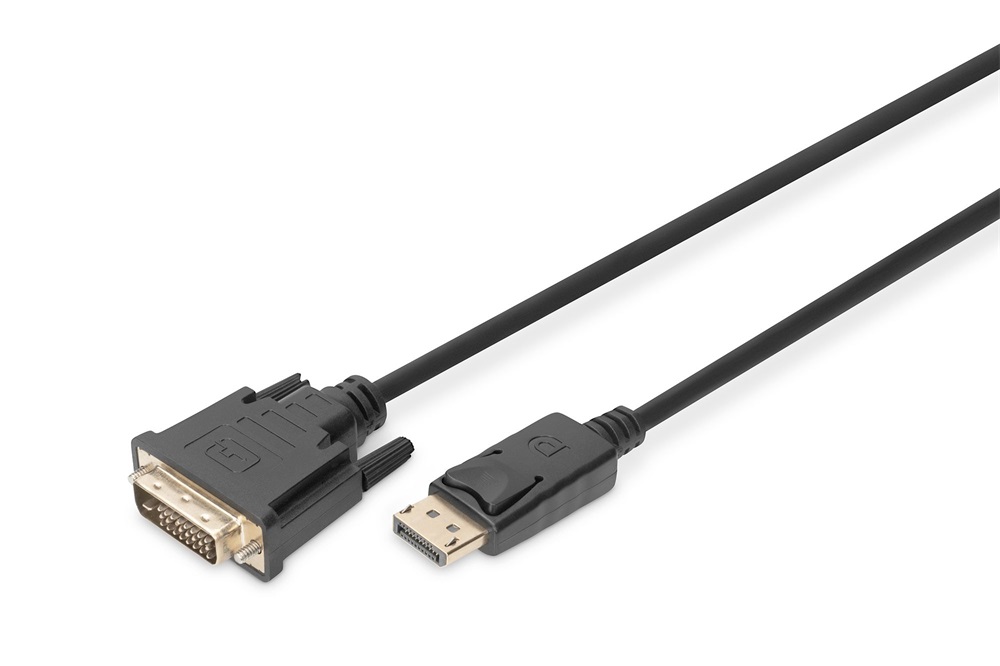 DIGITUS Full HD 60Hz Dual Link 1.1a DisplayPort - DVI-D kábel 2m