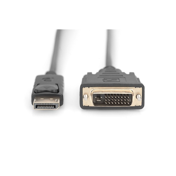 DIGITUS Full HD 60Hz Dual Link 1.1a DisplayPort - DVI-D kábel 2m