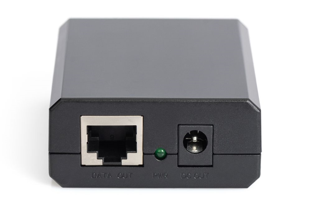 DIGITUS Gigabit Ethernet PoE+ 24W tápleválasztó