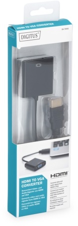 DIGITUS HDMI-A apa -> VGA anya adapter