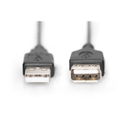 DIGITUS High Speed árnyékolatlan 2.0 USB hosszabbító kábel 3m