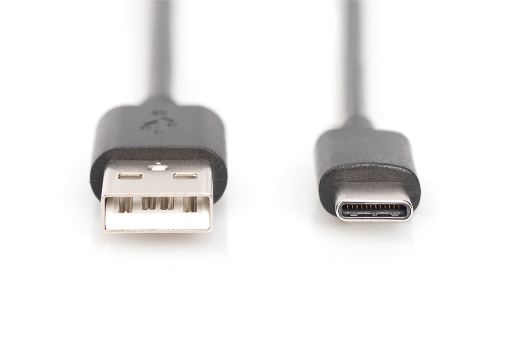 DIGITUS High Speed 2.0 USB type A - USB type-C kábel 1,8m
