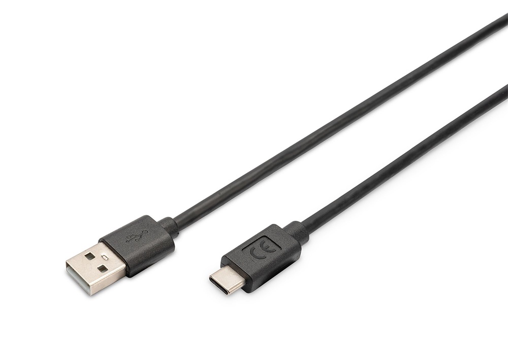 DIGITUS High Speed 2.0 USB type A - USB type-C kábel 3m
