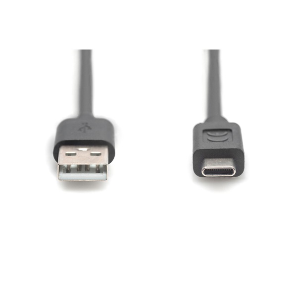 DIGITUS High Speed 2.0 USB type A - USB type-C kábel 3m