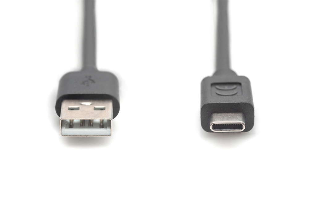 DIGITUS High Speed 2.0 USB type A - USB type-C kábel 3m
