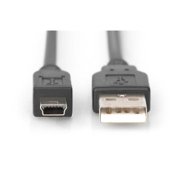 DIGITUS High Speed 2.0 micro USB  - USB type A kábel 1,8m