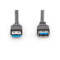 DIGITUS High Speed 3.0 USB hosszabbító kábel 1,8m