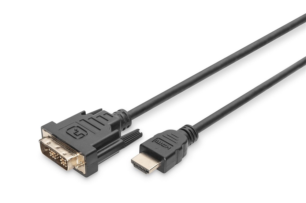 DIGITUS High Speed Full HD 60Hz DVI-D - HDMI type A kábel 2m
